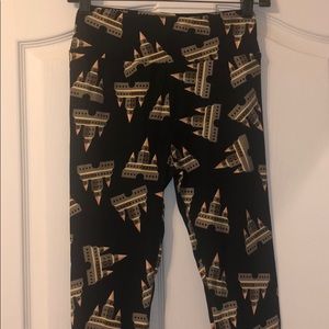Lularoe OS Leggings castles *unicorn*